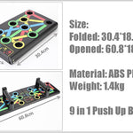 The Ultra Push™ 9 in 1 Push Up Board