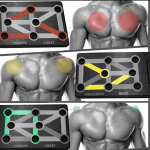 The Ultra Push™ 9 in 1 Push Up Board